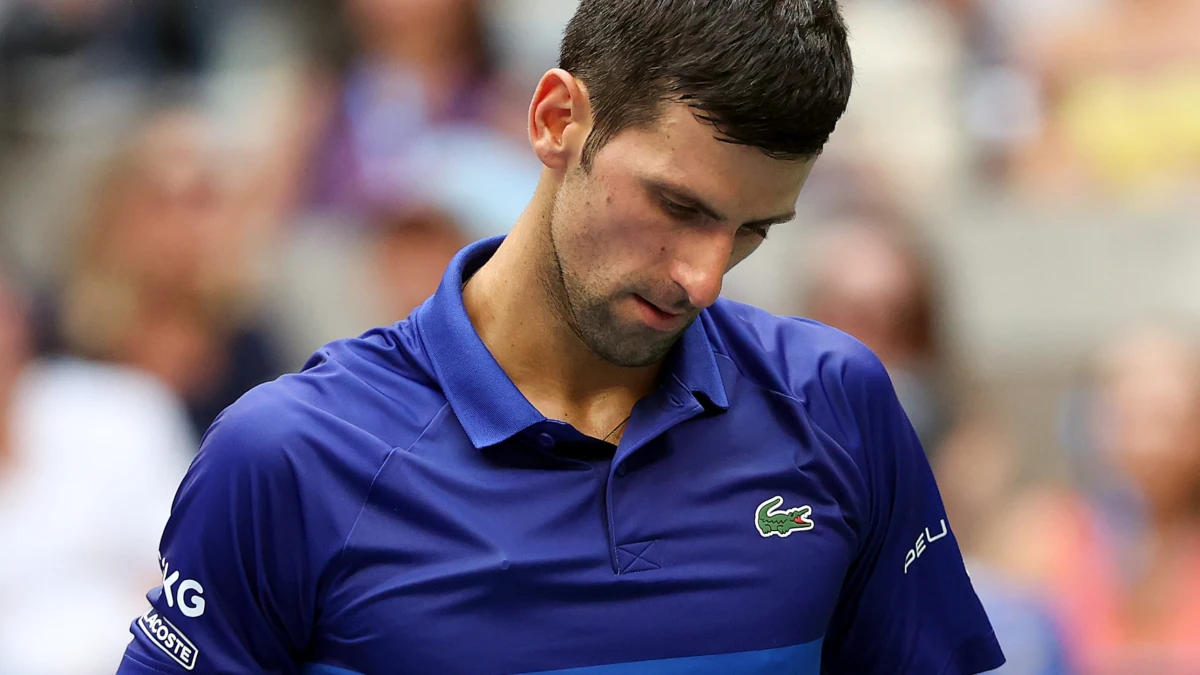 Novak Djokovic, en un partido