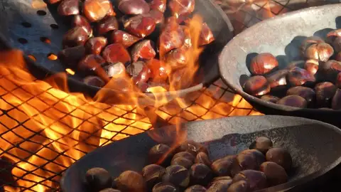 Castañas asadas Castañas asadas