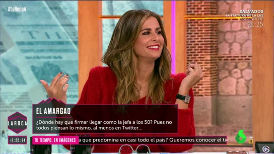 Nuria Roca responde a los ataques contra su físico: "No se me notan las arrugas" Nuria Roca responde a los ataques contra su físico: "No se me notan las arrugas"