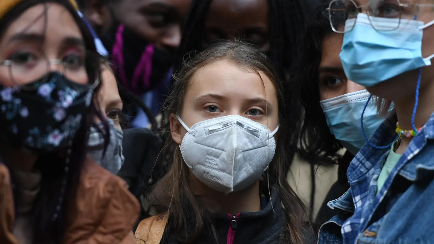 La activista ambiental sueca Greta Thunberg La activista ambiental sueca Greta Thunberg