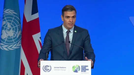 Sánchez promete destinar 1.350 millones de euros al Fondo del Clima a partir de 2025 Sánchez promete destinar 1.350 millones de euros al Fondo del Clima a partir de 2025
