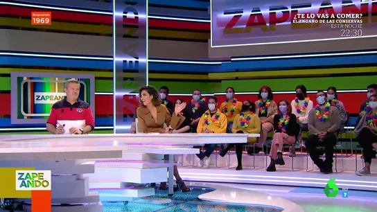 El público vuelve al plató de Zapeando con sorpresa: así se enfrentan a la pregunta más inesperada de Valeria Ros El público vuelve al plató de Zapeando con sorpresa: así se enfrentan a la pregunta más inesperada de Valeria Ros