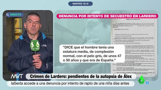 Un hombre trató de engañarla para subir a su casa: así es la denuncia de una menor de Lardero tres días antes del asesinato de Álex Un hombre trató de engañarla para subir a su casa: así es la denuncia de una menor de Lardero tres días antes del asesinato de Álex