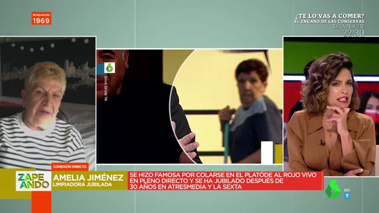 Amelia, la limpiadora que 'coló' en Al Rojo Vivo, confiesa cómo lo vivió Amelia, la limpiadora que 'coló' en Al Rojo Vivo, confiesa cómo lo vivió