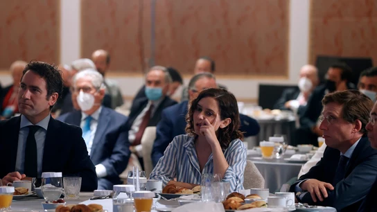Isabel Díaz Ayuso junto a Teodoro García Egea Isabel Díaz Ayuso junto a Teodoro García Egea