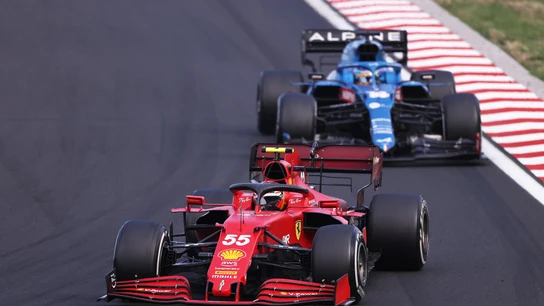 Carlos Sainz y Fernando Alonso Carlos Sainz y Fernando Alonso