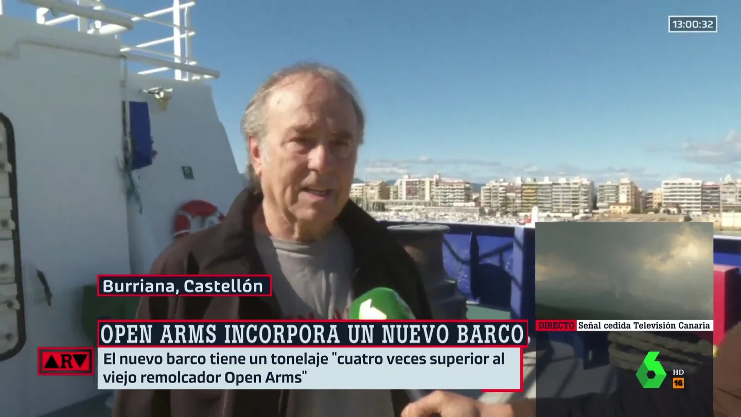 La denuncia de Serrat a bordo del Open Arms: "La dejadez de los gobiernos con la inmigración es bastante grande" La denuncia de Serrat a bordo del Open Arms: "La dejadez de los gobiernos con la inmigración es bastante grande"