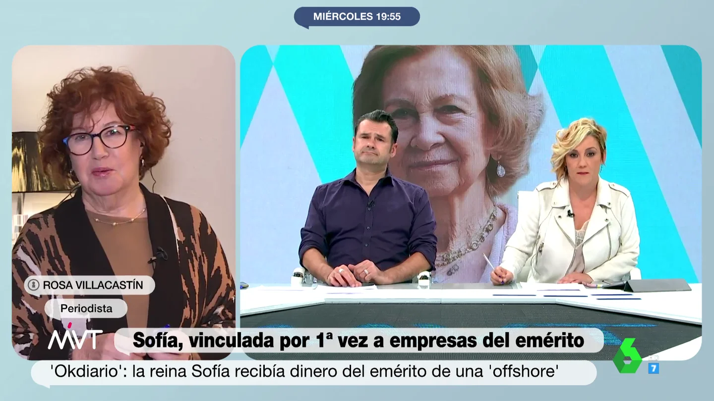 La reflexión de Cristina Pardo sobre la vida del rey emérito: "Todas las mujeres que se han relacionado con él recibían dinero" La reflexión de Cristina Pardo sobre la vida del rey emérito: "Todas las mujeres que se han relacionado con él recibían dinero"