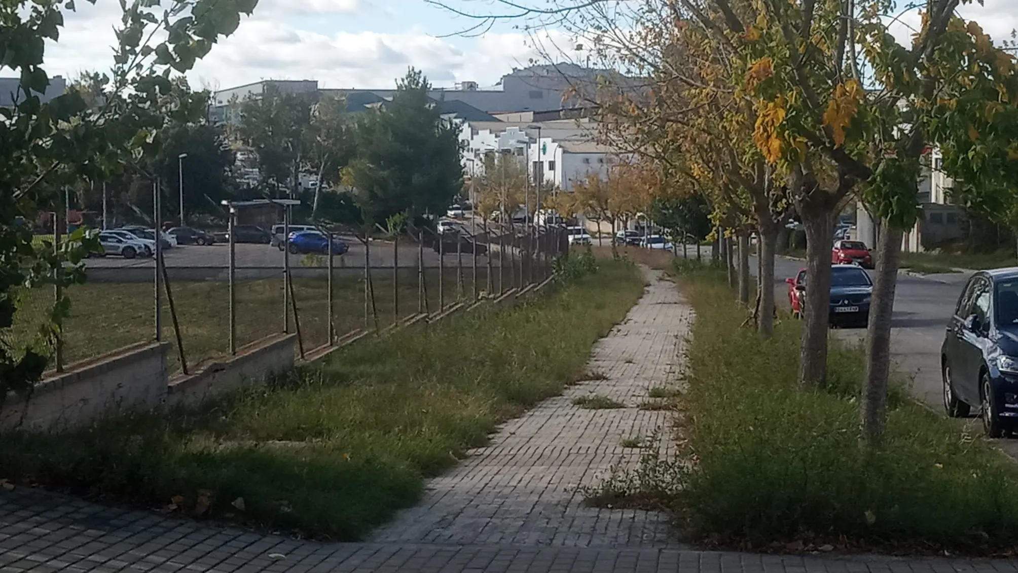 Lugar de Igualada donde fue encontrada la menor inconsciente