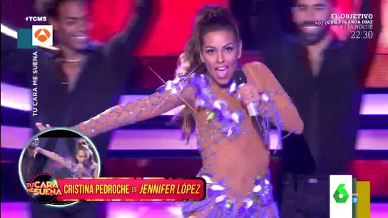 Cristina Pedroche como Jennifer López Jennifer López