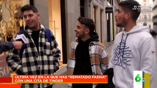 Los españoles se confiesan sobre Tinder: así reaccionan unos chicos con la inesperada respuesta de uno de sus amigos Los españoles se confiesan sobre Tinder: así reaccionan unos chicos con la inesperada respuesta de uno de sus amigos