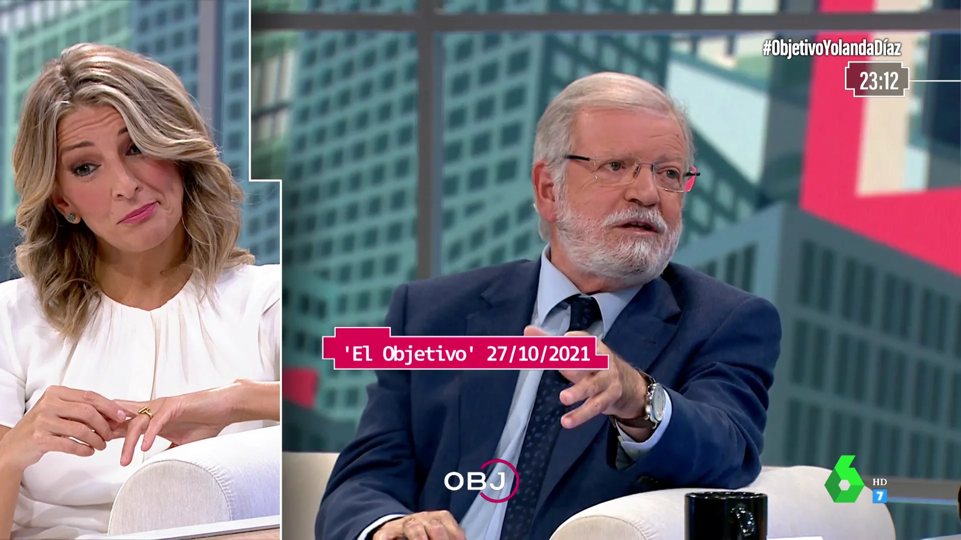 La respuesta de Yolanda Díaz a Rodríguez Ibarra tras calificarla como "peligrosa": "Soy una mujer con convicciones" La respuesta de Yolanda Díaz a Rodríguez Ibarra tras calificarla como "peligrosa": "Soy una mujer con convicciones"