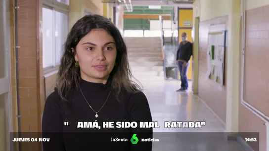 Una joven se reconoce como víctima tras una charla en su instituto: "Al salir llamé a mi madre llorando y le dije: 'he sido maltratada'" Una joven se reconoce como víctima tras una charla en su instituto: "Al salir llamé a mi madre llorando y le dije: 'he sido maltratada'"