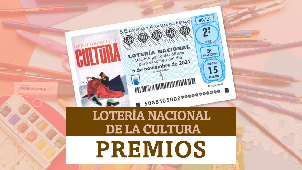 Sorteo Extraordinario Lotería Nacional de la Cultura: ¿qué premios reparte?