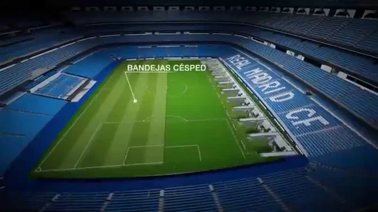 Así funcionará el imponente sistema retráctil del césped del nuevo Santiago Bernabéu Así funcionará el imponente sistema retráctil del césped del nuevo Santiago Bernabéu