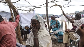 Refugiados de Etiopía en Sudán tras huir de los combates en la región de Tigray