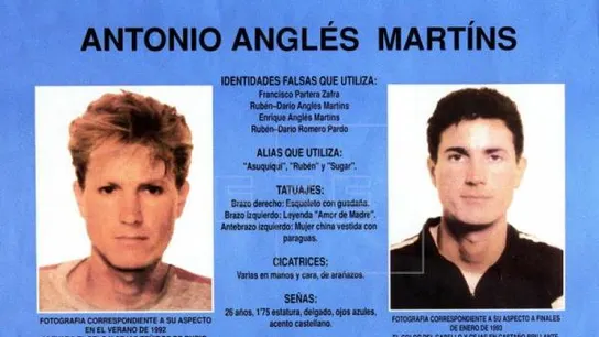 Imagen de archivo con una fotografía antigua y reciente de Antonio Anglés Martíns.  Imagen de archivo con una fotografía antigua y reciente de Antonio Anglés Martíns.