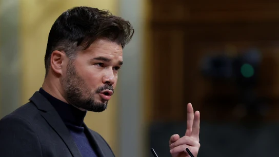 El portavoz de ERC, Gabriel Rufián El portavoz de ERC, Gabriel Rufián