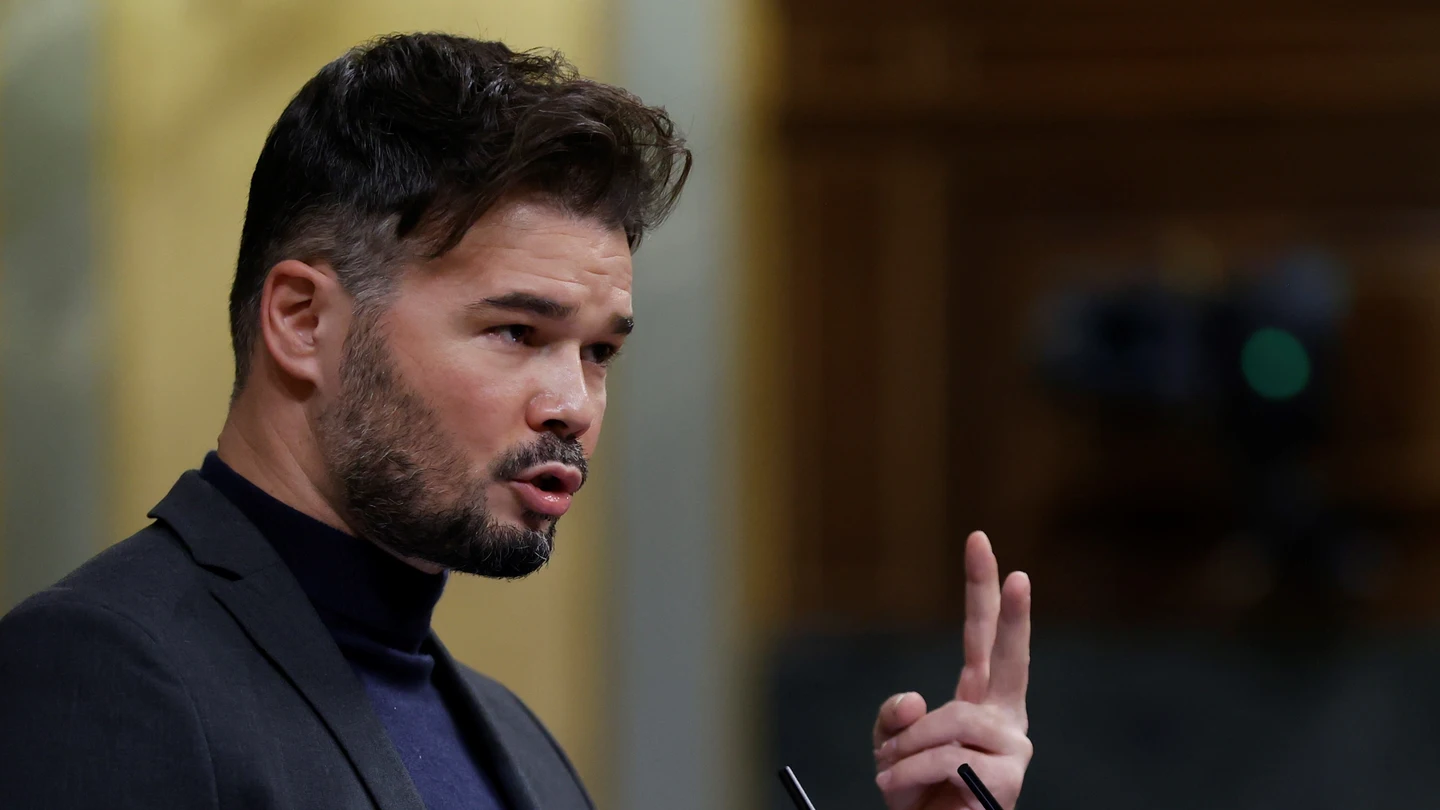 El portavoz de ERC, Gabriel Rufián El portavoz de ERC, Gabriel Rufián