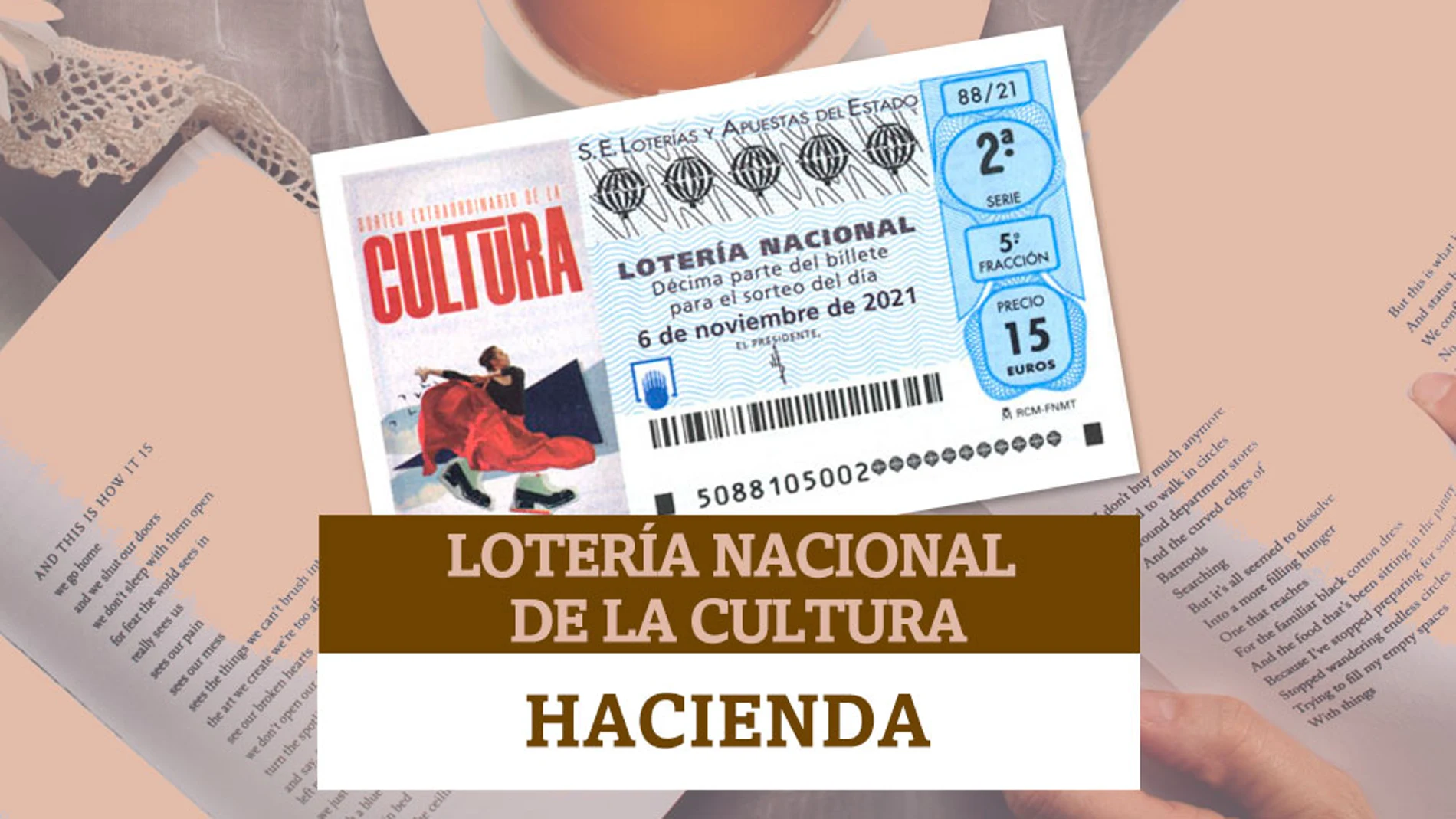 ¿Qué parte se queda Hacienda de la Lotería Nacional de la Cultura?