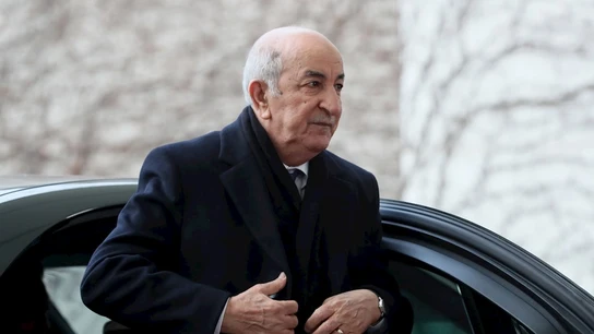 Abdelmadjid Tebboune, presidente de Argelia, en una imagen de archivo Abdelmadjid Tebboune, presidente de Argelia, en una imagen de archivo