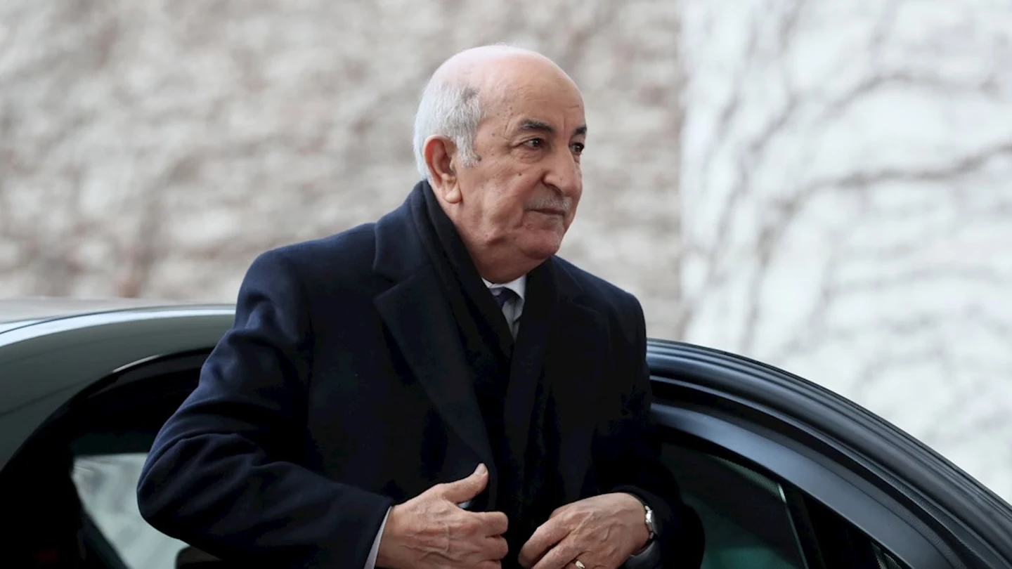 Abdelmadjid Tebboune, presidente de Argelia, en una imagen de archivo Abdelmadjid Tebboune, presidente de Argelia, en una imagen de archivo