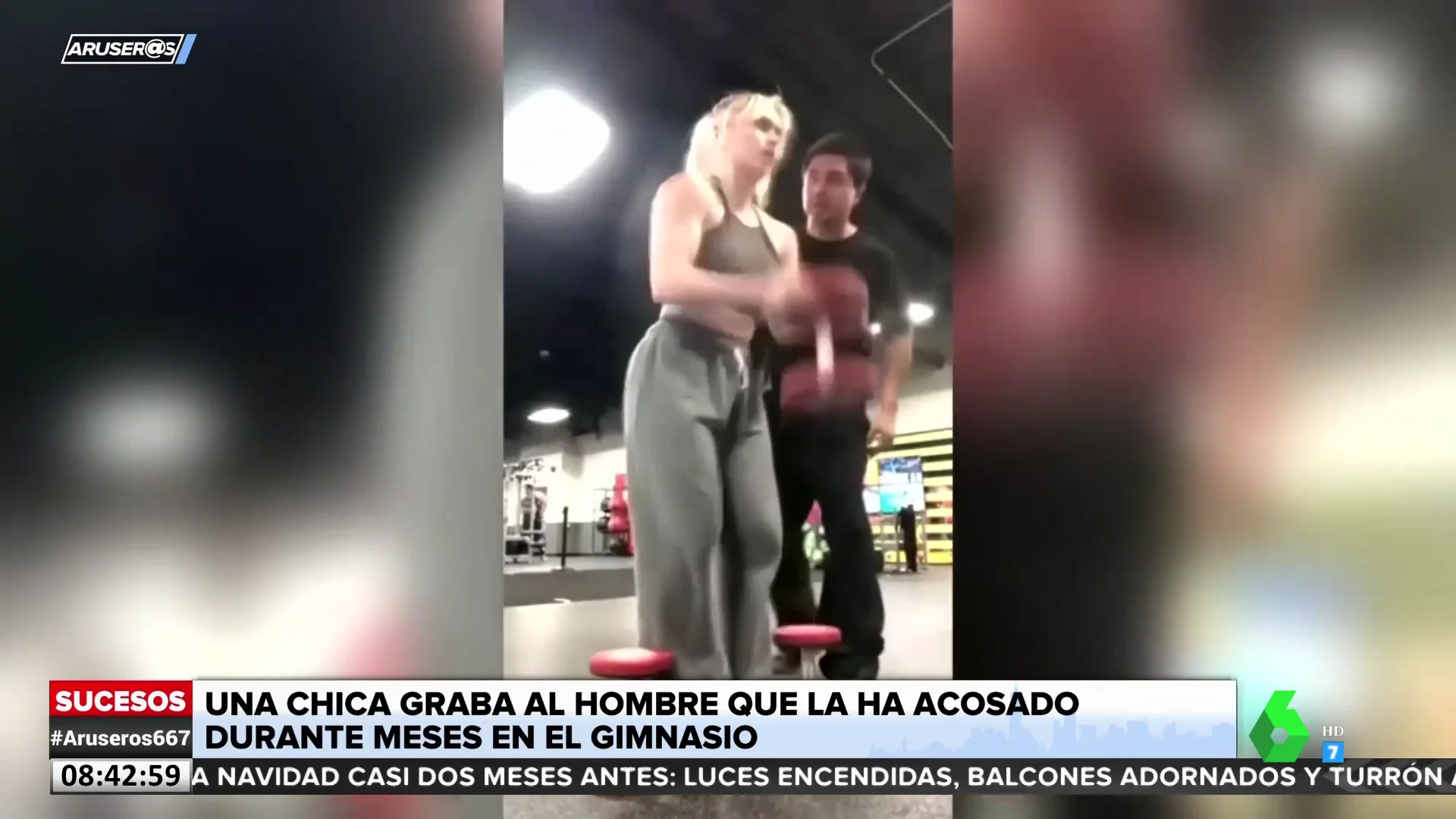 acoso en el gimnasio