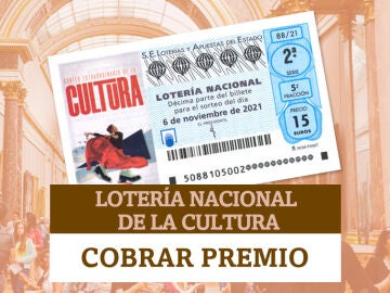 ¿Dónde puedes cobrar tu premio de la Lotería Nacional de la Cultura?