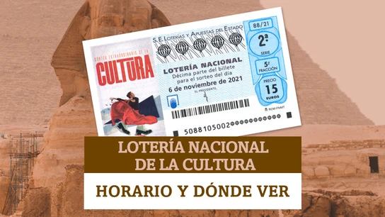 Sorteo Extraordinario de Lotería Nacional de la Cultura: Horario y dónde ver Sorteo Extraordinario de Lotería Nacional de la Cultura: Horario y dónde ver