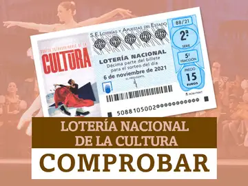 Comprobar Sorteo Extraordinario Lotería Nacional de la Cultura | Resultados de hoy, sábado 6 de noviembre