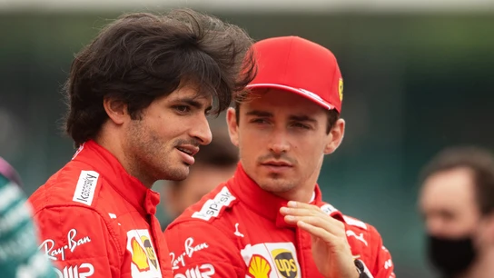Carlos Sainz y Charles Leclerc Carlos Sainz y Charles Leclerc