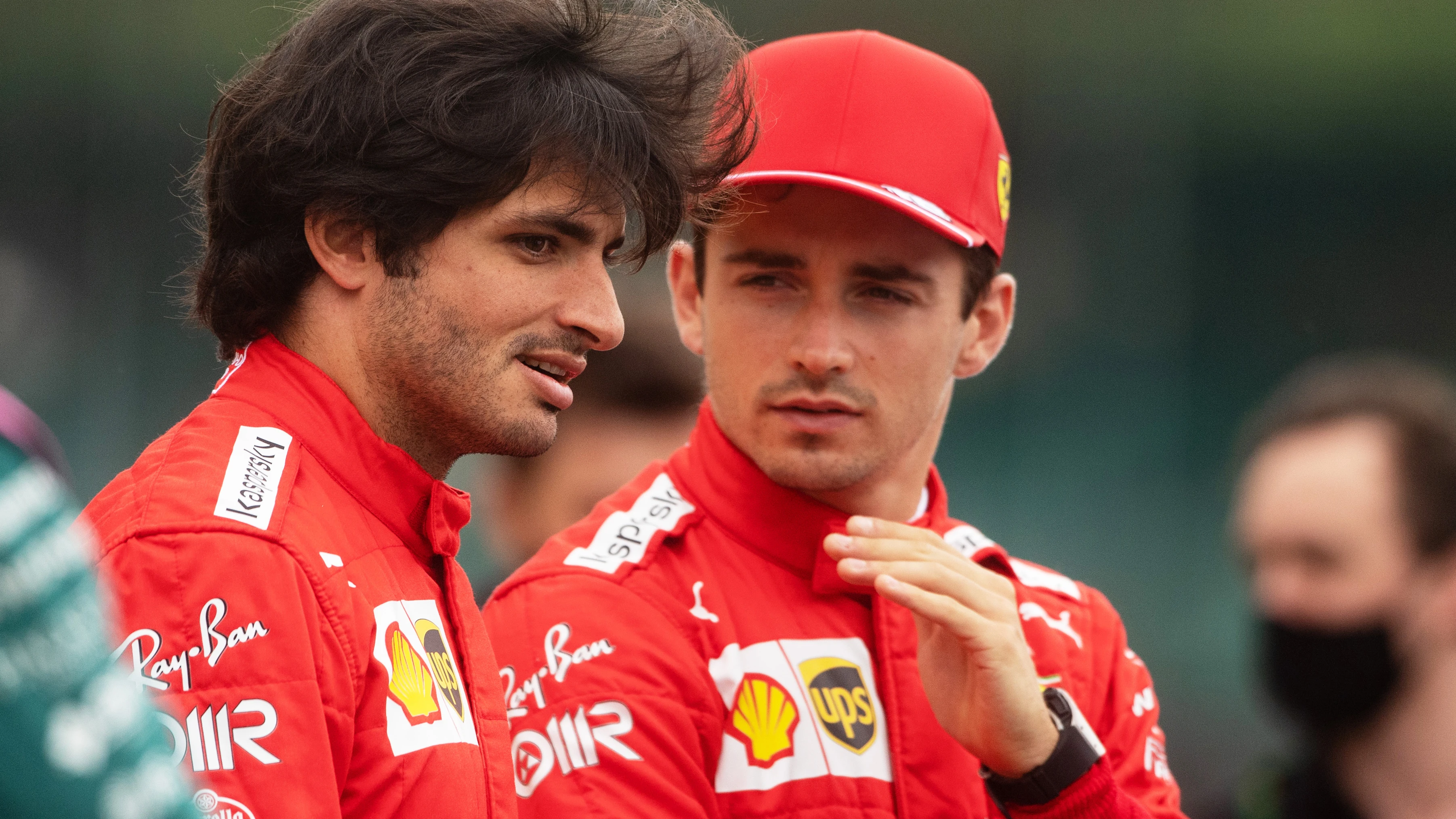 Carlos Sainz y Charles Leclerc