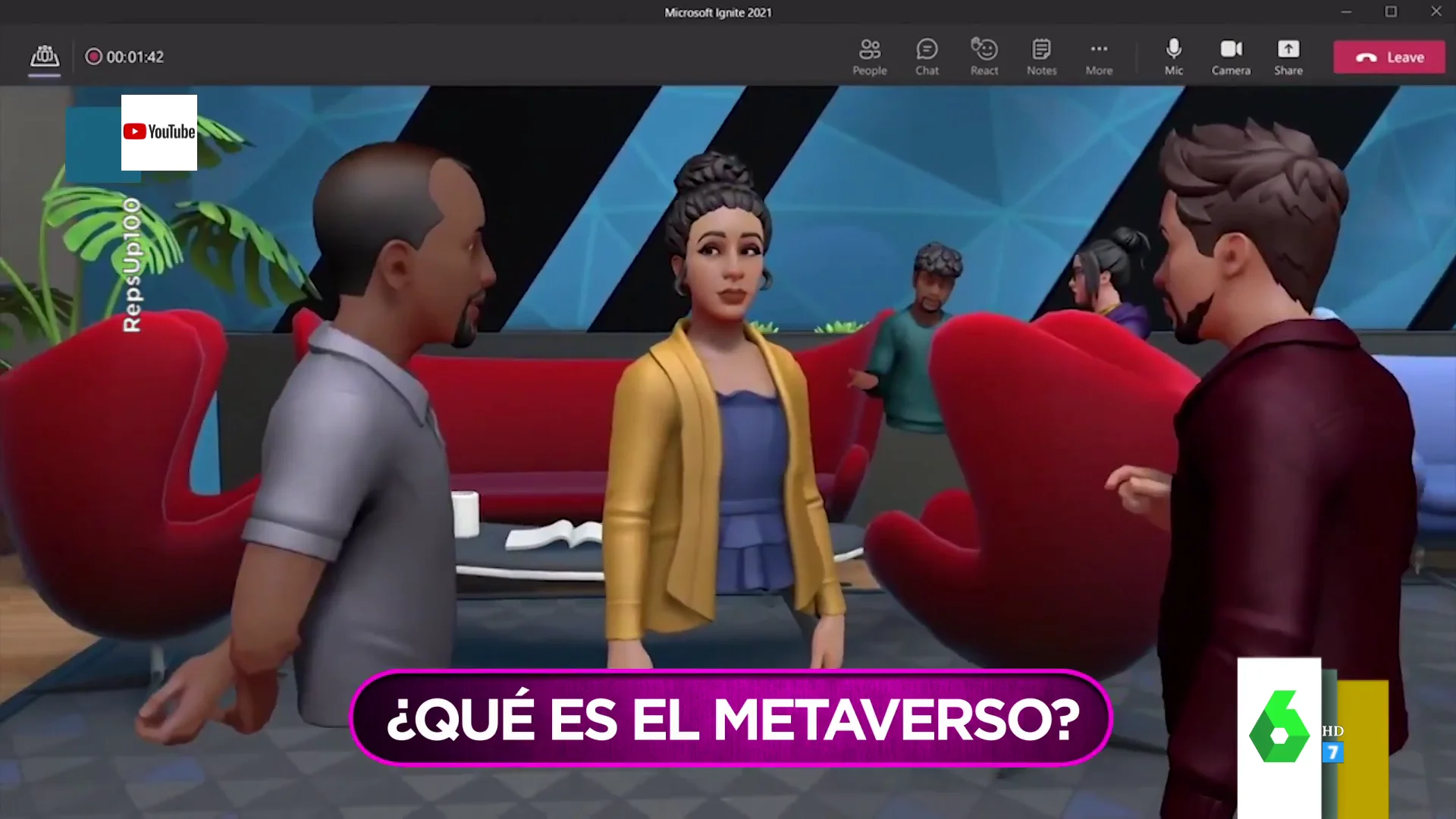 Un avatar con tus gestos que salga de fiesta o vaya al trabajo: así será el 'metaverso', el mundo de la realidad virtual