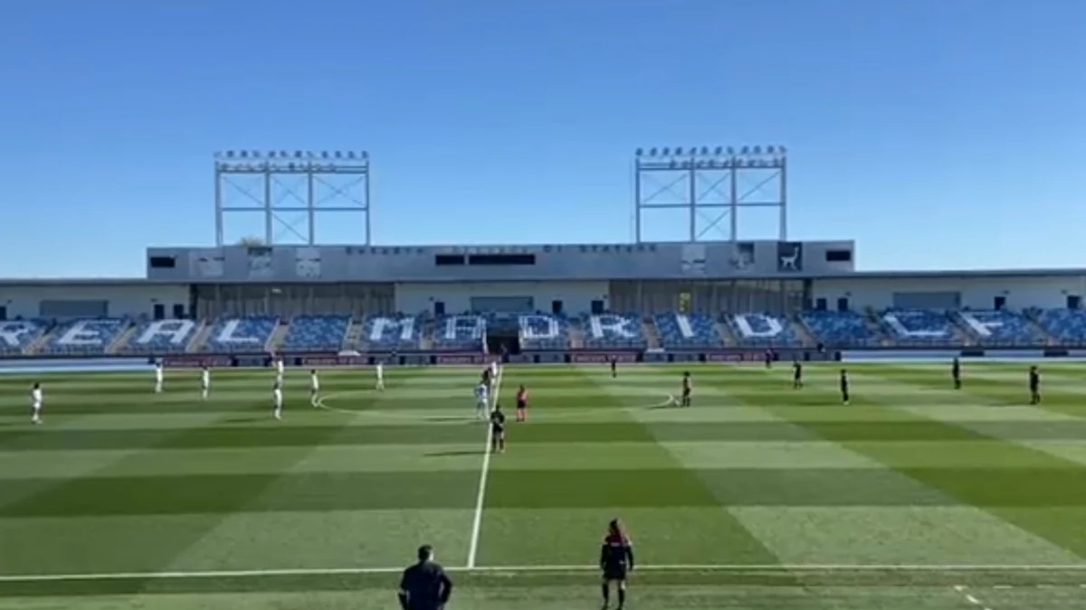 El Real Madrid - Rayo en el Alfredo di Stefano