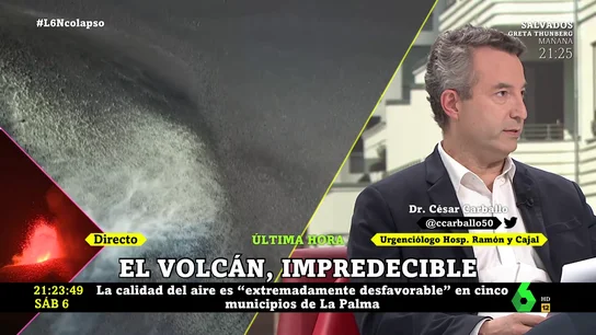 Carballo explica por qué visitará la isla de La Palma tras la erupción del volcán Carballo explica por qué visitará la isla de La Palma tras la erupción del volcán