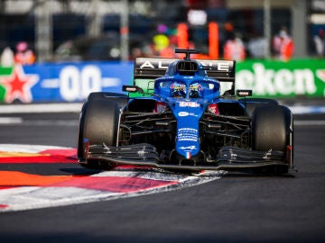 Fernando Alonso, en M&eacute;xico