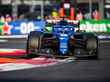 Fernando Alonso, en México Fernando Alonso, en México