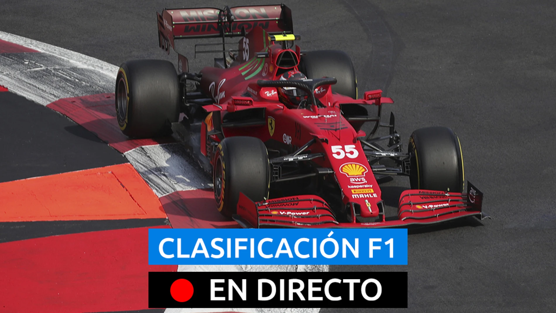Carlos Sainz, en el GP de México