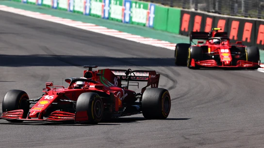 Charles Leclerc y Carlos Sainz Charles Leclerc y Carlos Sainz