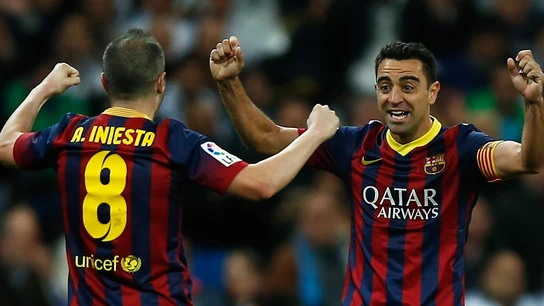 Andrés Iniesta, con Xavi en una foto de archivo Andrés Iniesta, con Xavi en una foto de archivo