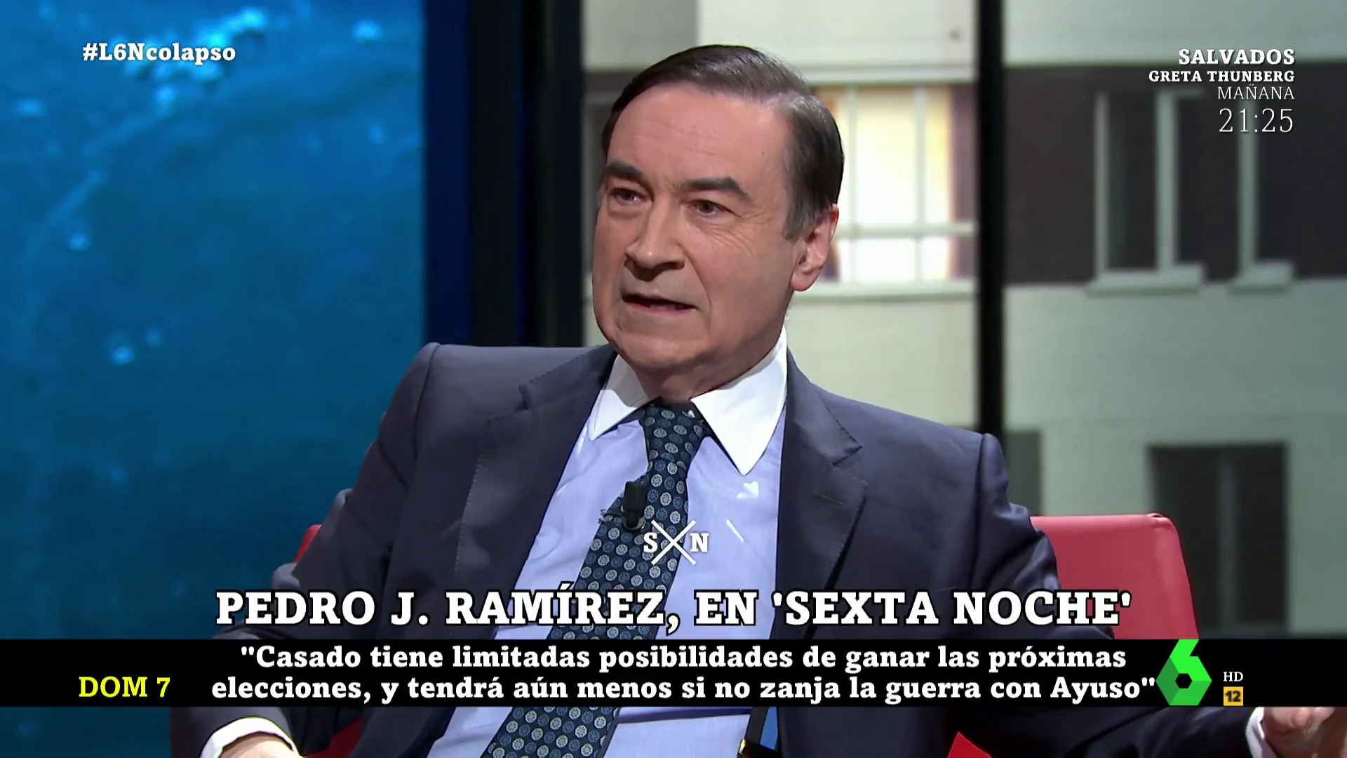 Pedro J. Ramírez en laSexta Noche