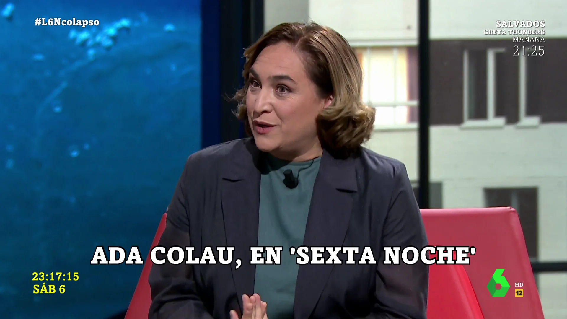 Ada Colau en laSexta Noche