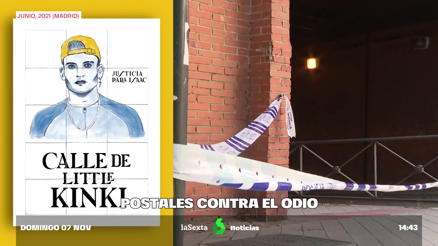 Postal de 'Madrid me mata' Postal de 'Madrid me mata'