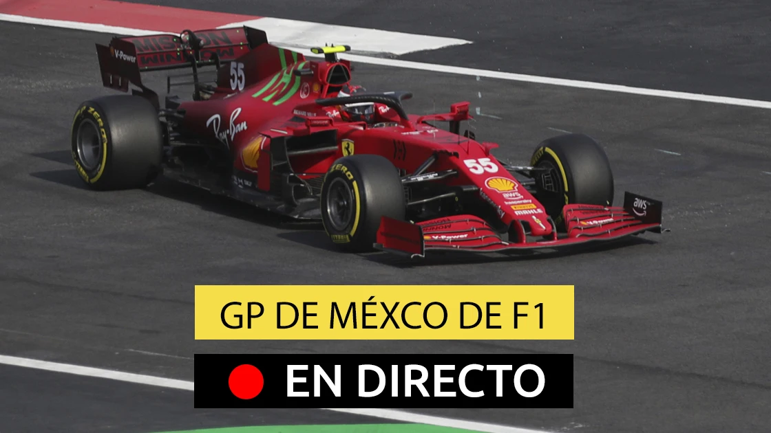 Carlos Sainz, en el GP de México