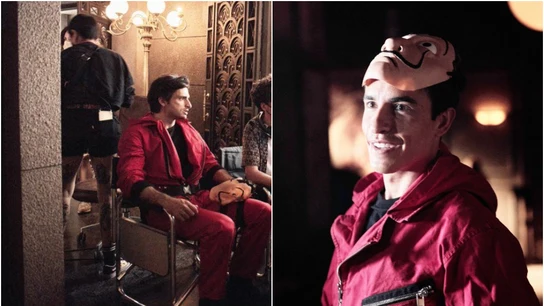 Carlos Sainz y Marc Márquez se 'unen' a la banda del Profesor en La Casa de Papel Carlos Sainz y Marc Márquez se 'unen' a la banda del Profesor en La Casa de Papel