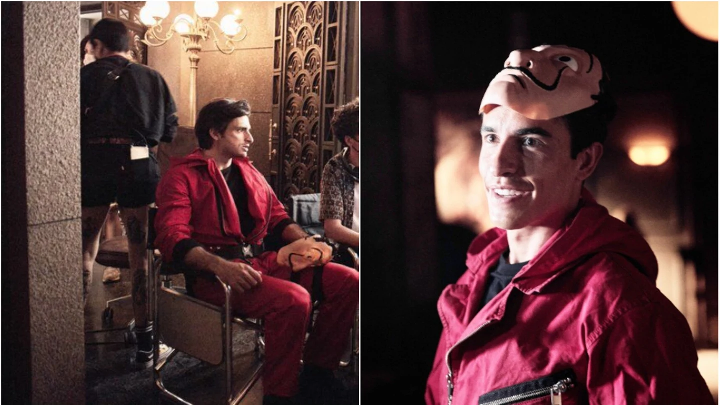 Carlos Sainz y Marc Márquez se 'unen' a la banda del Profesor en La Casa de Papel Carlos Sainz y Marc Márquez se 'unen' a la banda del Profesor en La Casa de Papel