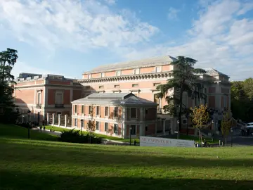 Vista general del Museo del Prado en Madrid Vista general del Museo del Prado en Madrid