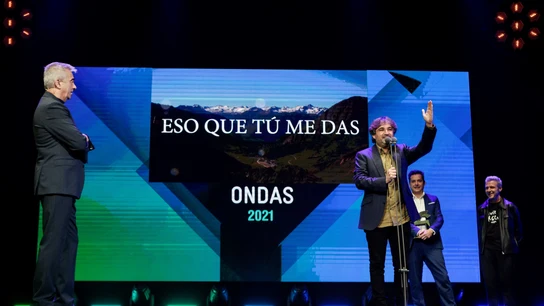 El periodista Jordi Évole, en los Premios Ondas El periodista Jordi Évole, en los Premios Ondas