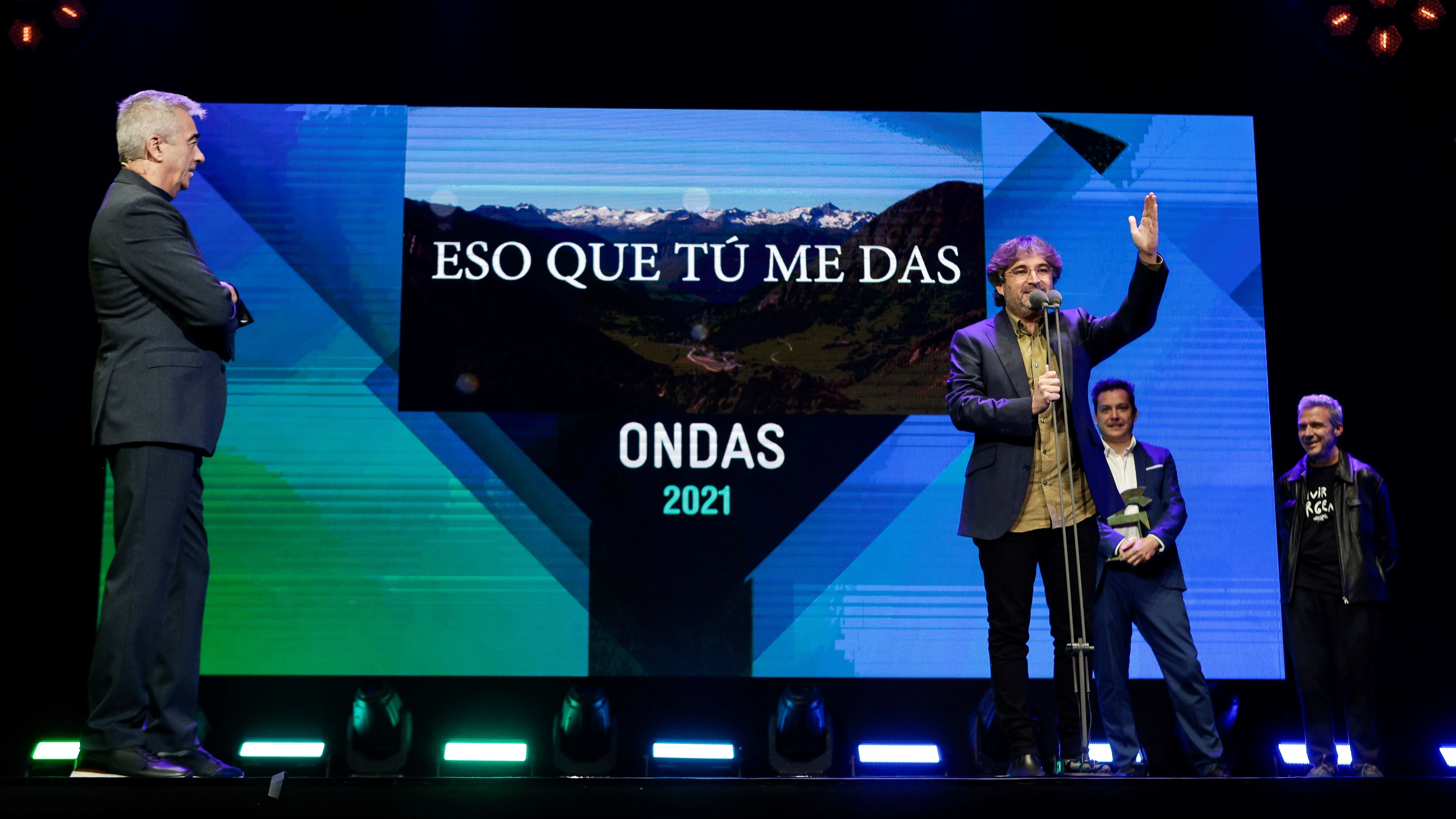 El periodista Jordi Évole, en los Premios Ondas