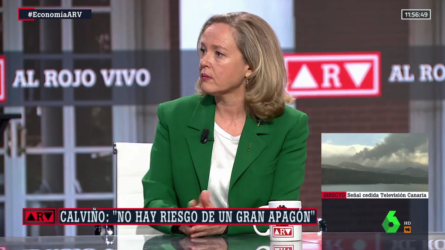 Nadia Calviño en Al Rojo Vivo Nadia Calviño en Al Rojo Vivo